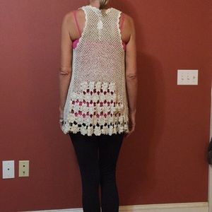 Crochet vest